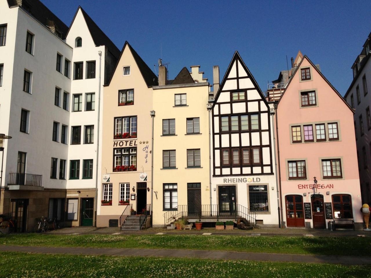 Altstadthotel Hayk Am Rhein Köln Eksteriør bilde